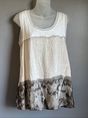 Made In Italy sleeveless tank top * sz M ? *